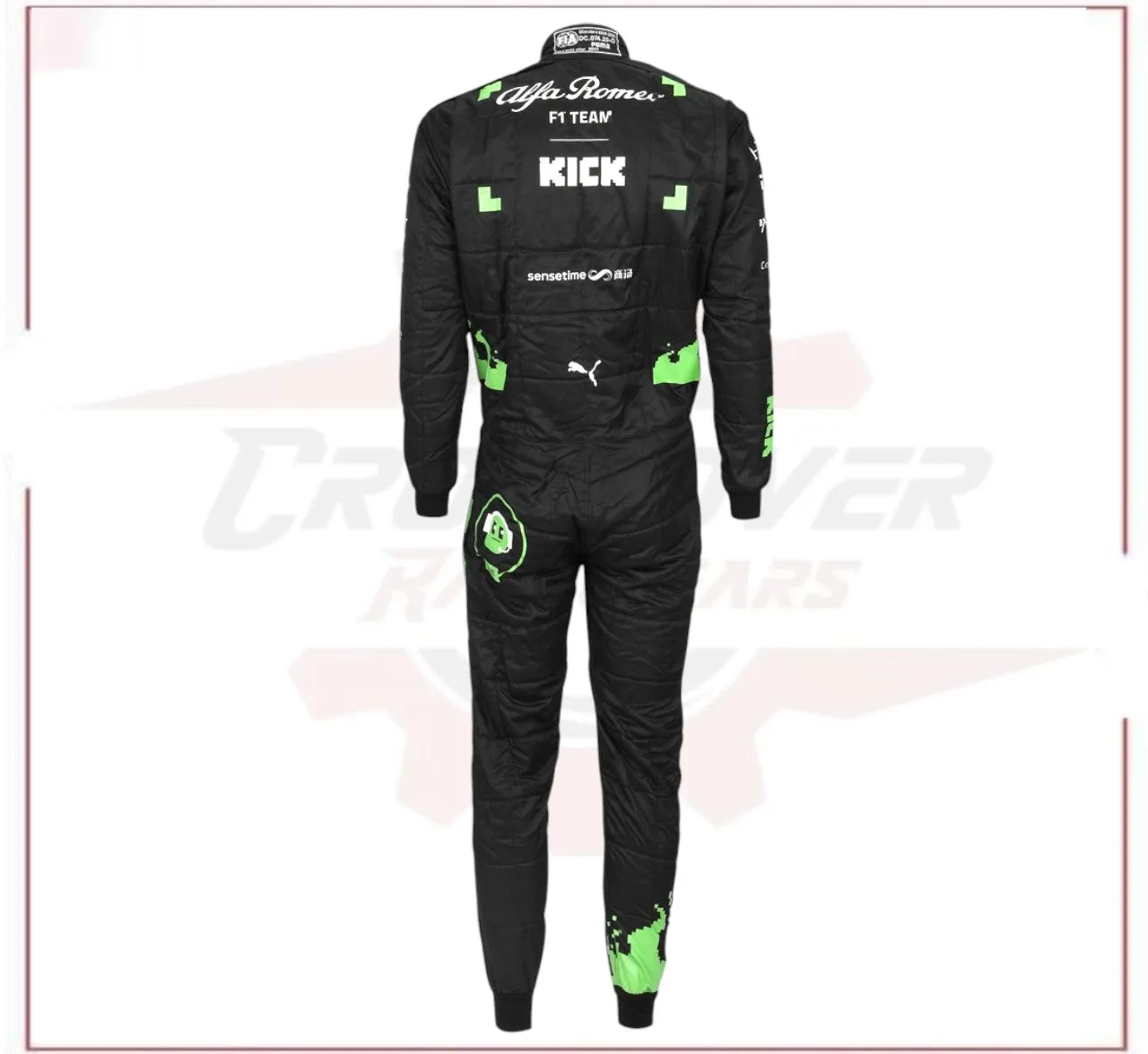 2023 Zhou Guanyu Alfa Romeo F1 Team Racing Suit – Belgian GP Edition