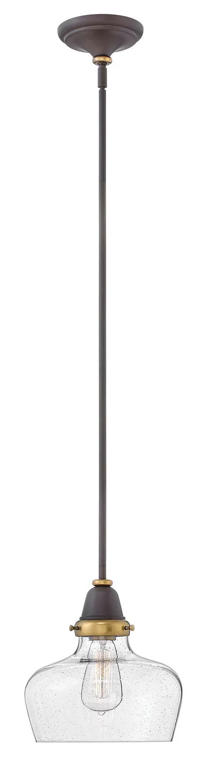 Academy LED Pendant in Oil Rubbed Bronze