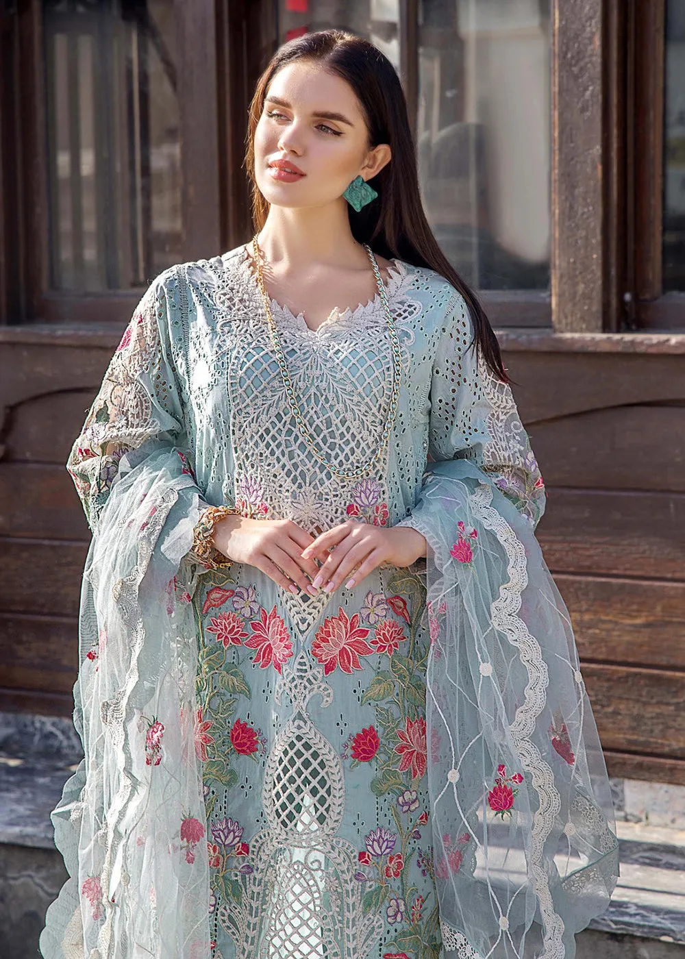 Adan's Libas Embroidered Lawn 2024 by Irha Zia | 5547