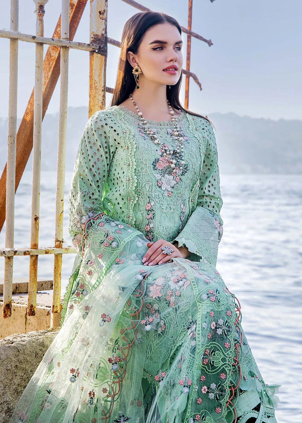 Adan's Libas Embroidered Lawn 2024 by Irha Zia | 5555