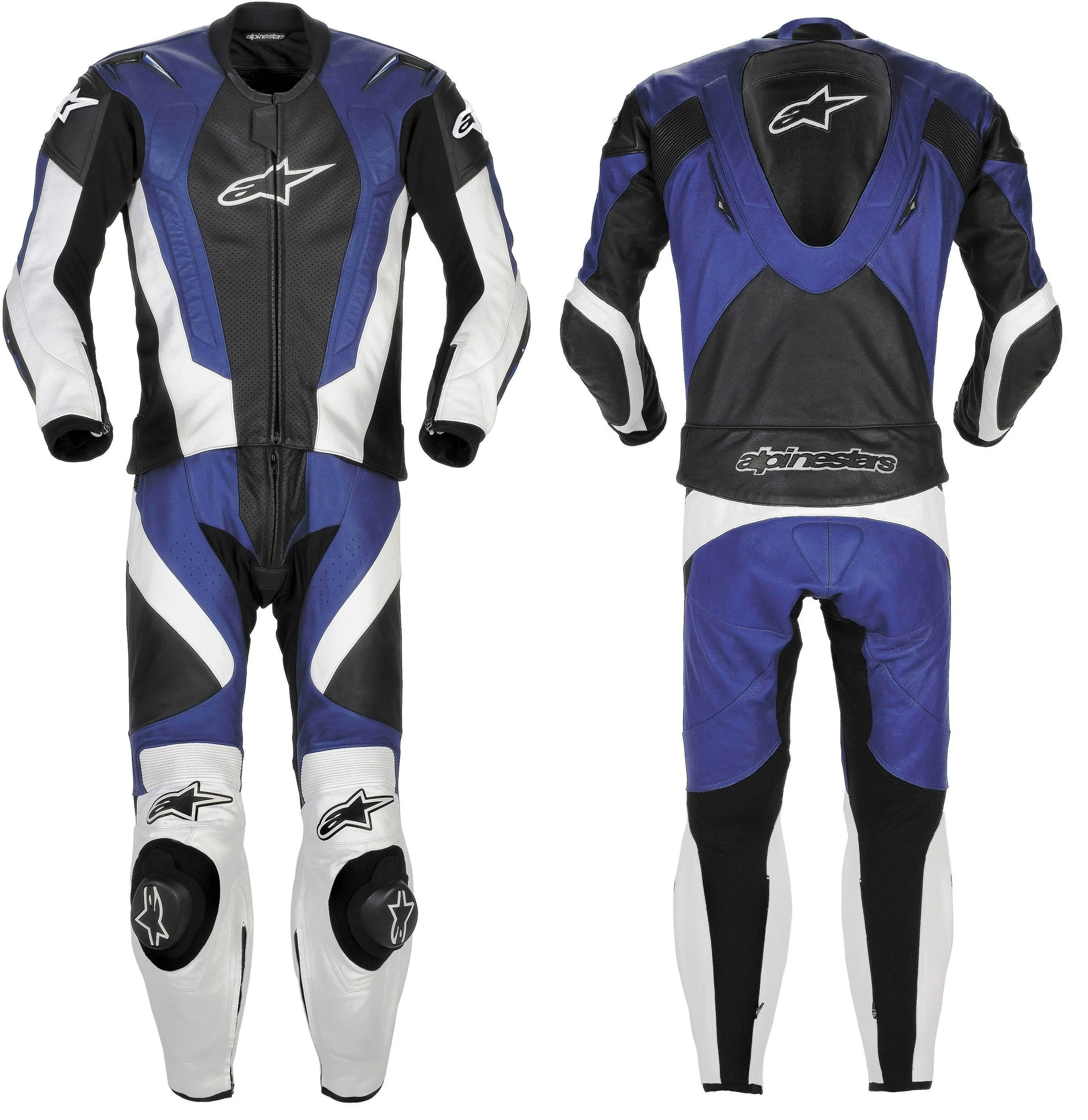 ALPINESTAR MEN MOTORCYCLE 2 PC LEATHER RACING  SUIT