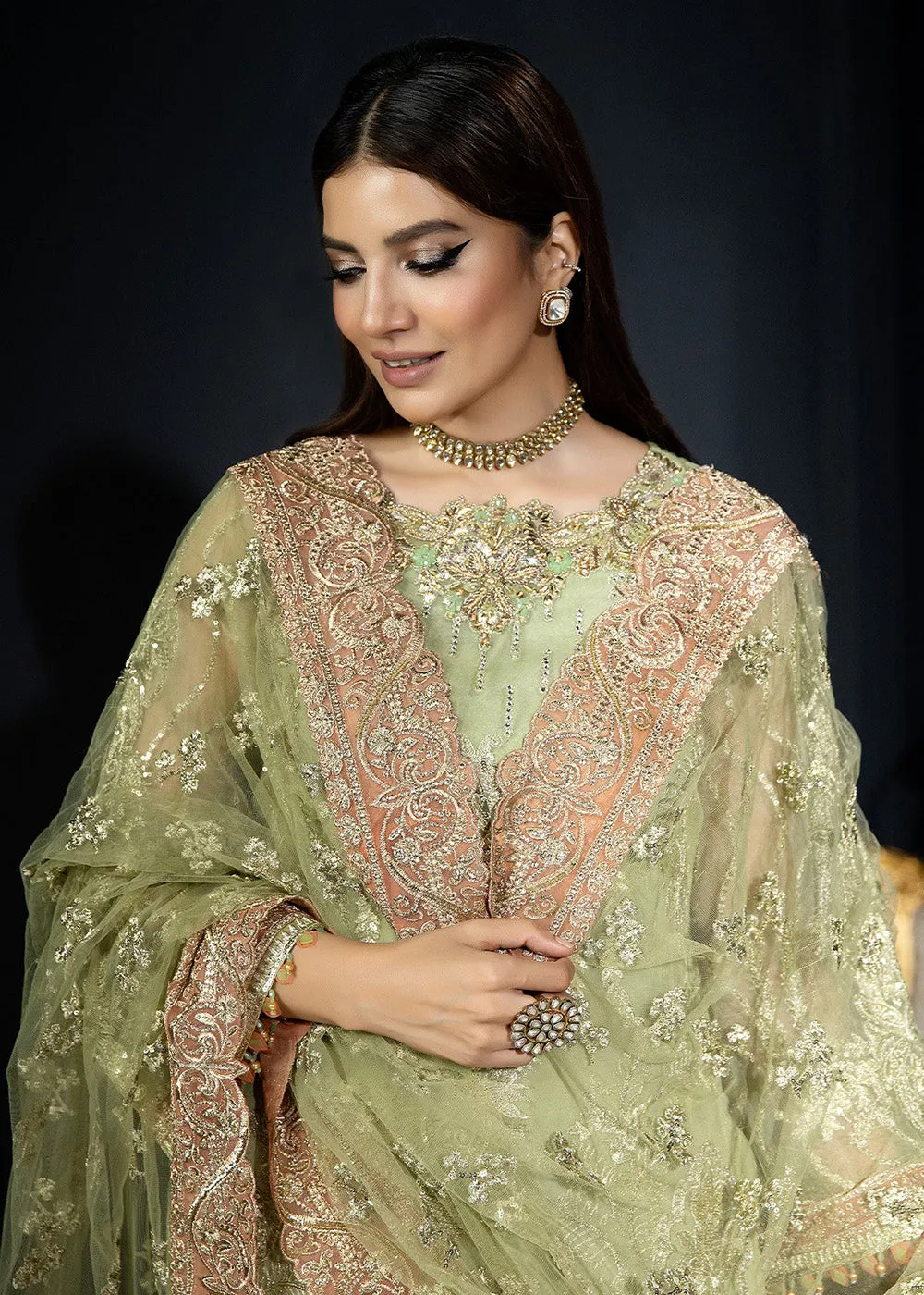 Andaaz-E-Khaas Bridal Formals 2023 by Imrozia | IB-39 Azminah