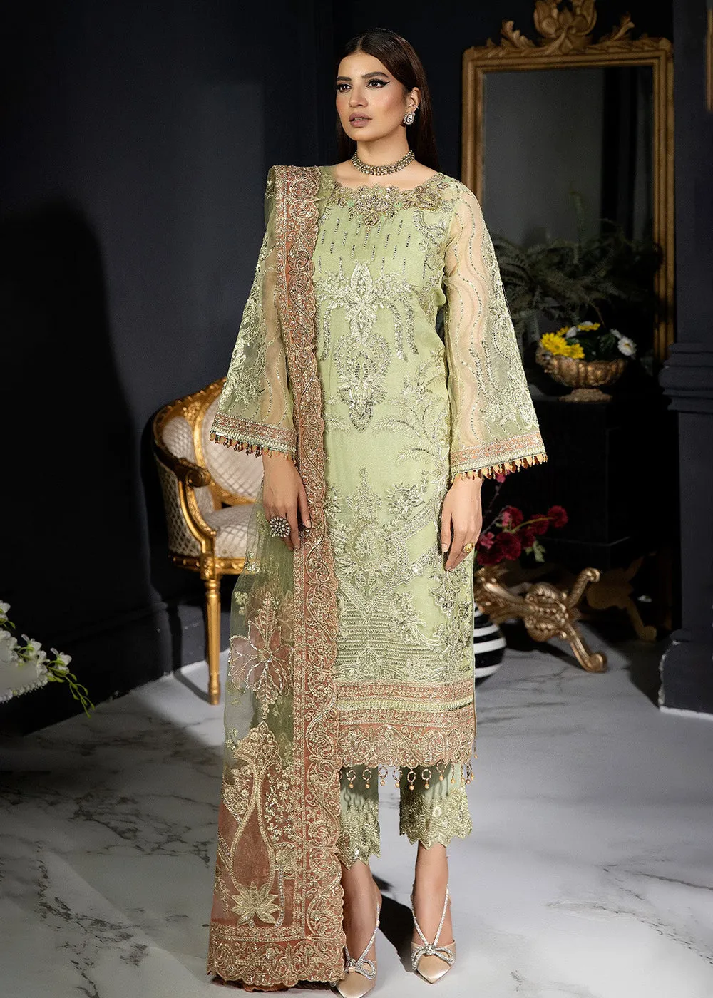 Andaaz-E-Khaas Bridal Formals 2023 by Imrozia | IB-39 Azminah