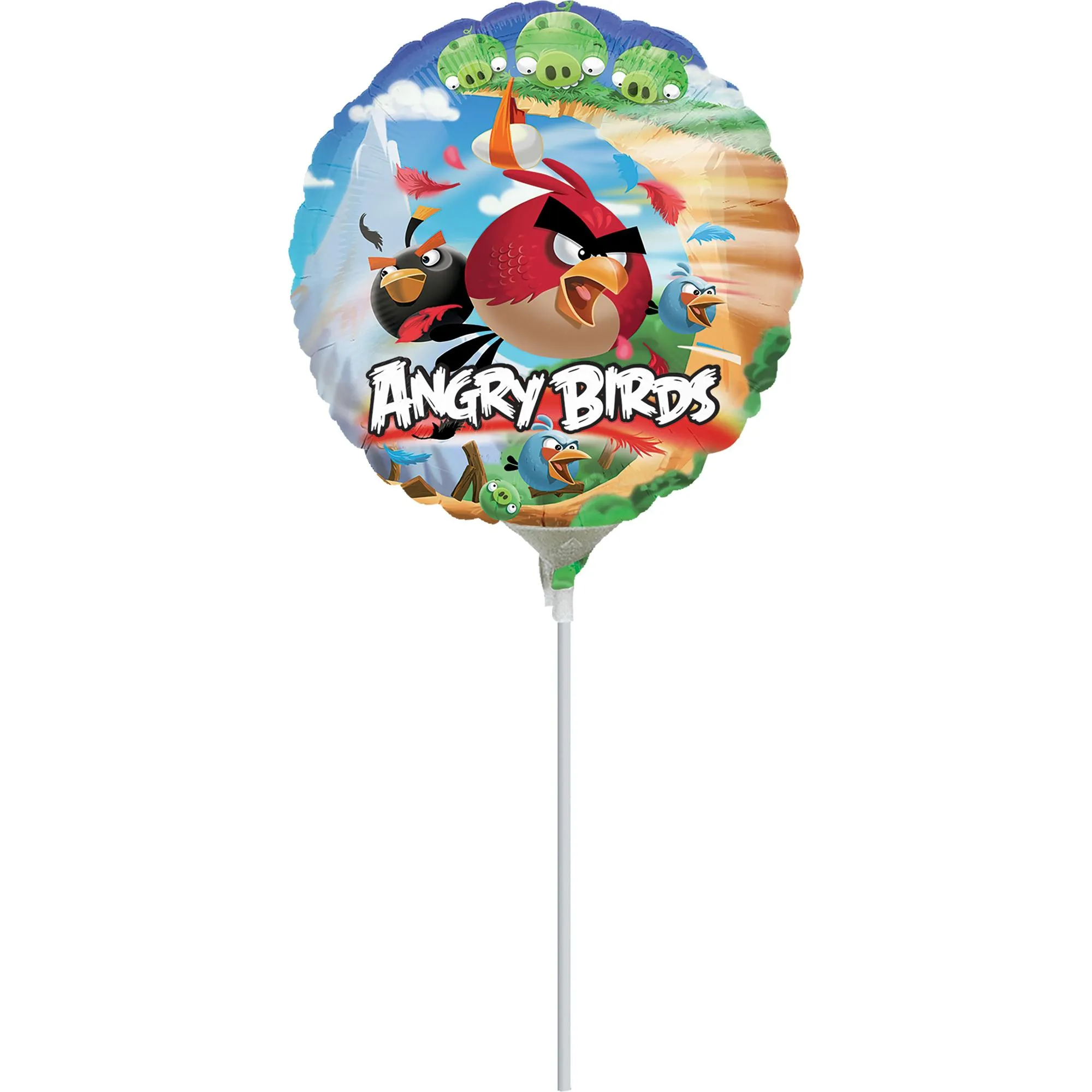 Angry Birds Mini Shape Foil Balloon 9in