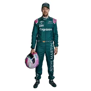 Aston Martin Sebastian Vettel F1 Replica Race Suit 2021