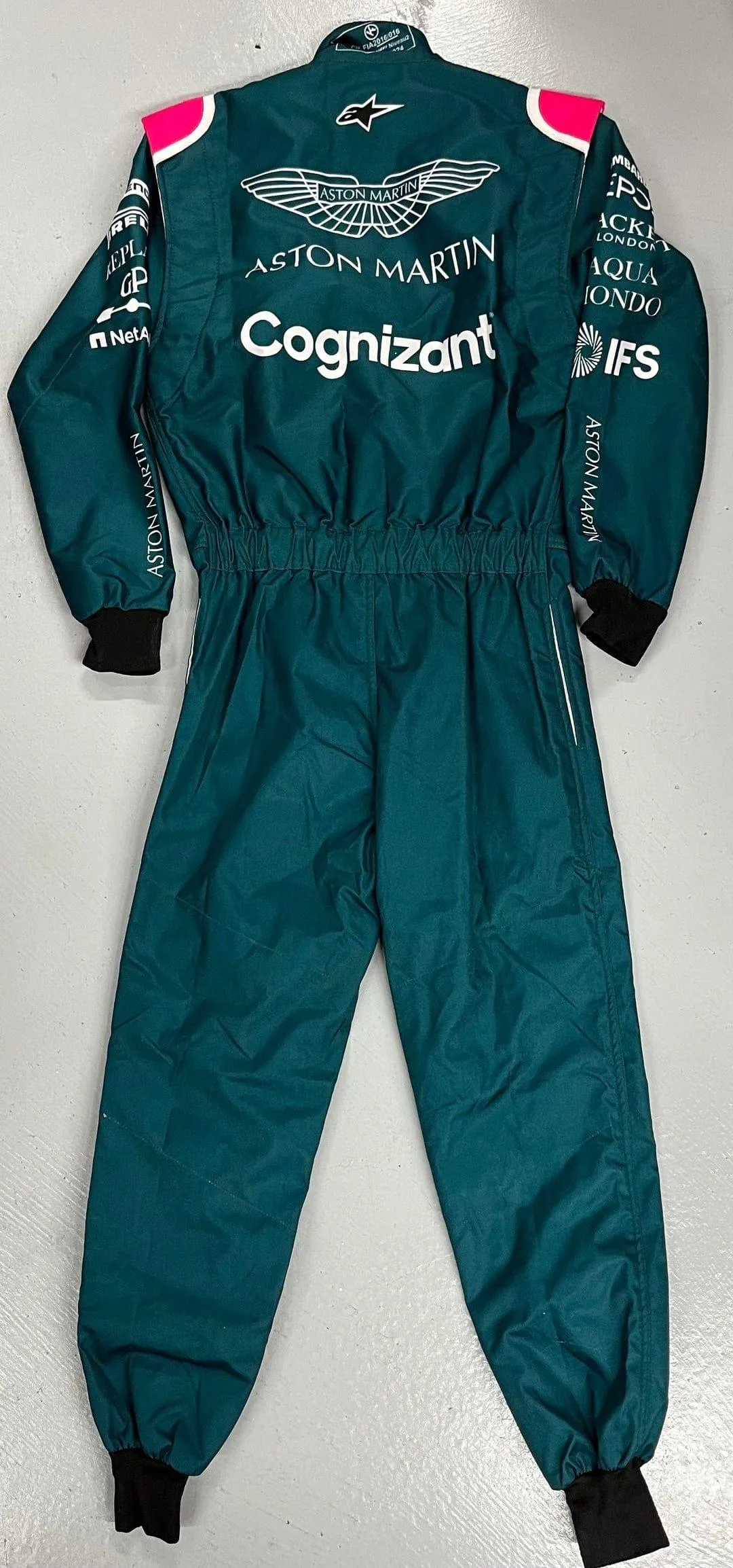 Aston Martin Sebastian Vettel F1 Replica Race Suit 2021