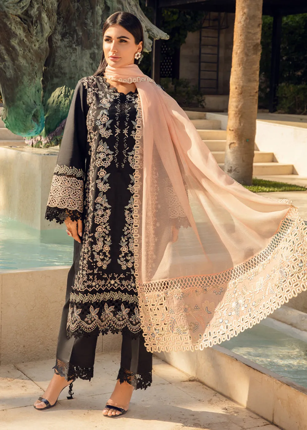 Carnation Summer Lawn Collection '24 by Rang Rasiya | HEATHER