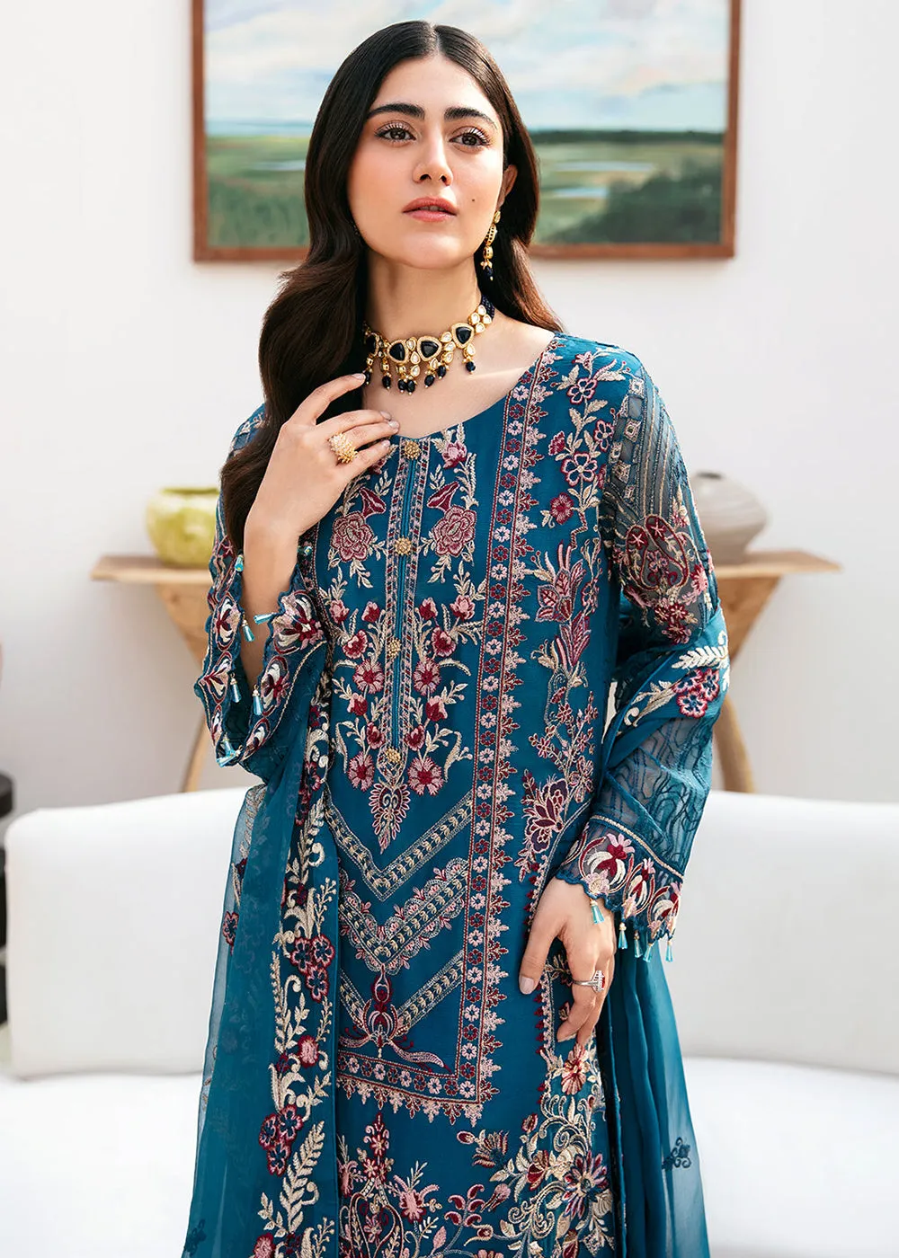 Chevron Chiffon Collection Volume 8 by Ramsha | A-811