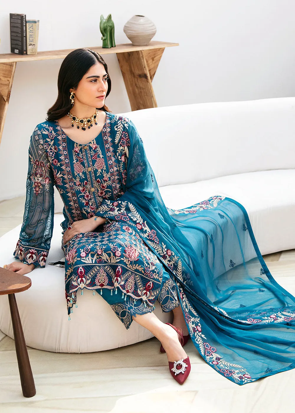 Chevron Chiffon Collection Volume 8 by Ramsha | A-811