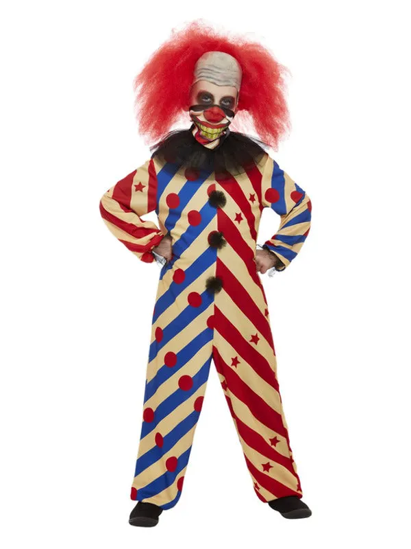 Creepy Clown Boy Costume