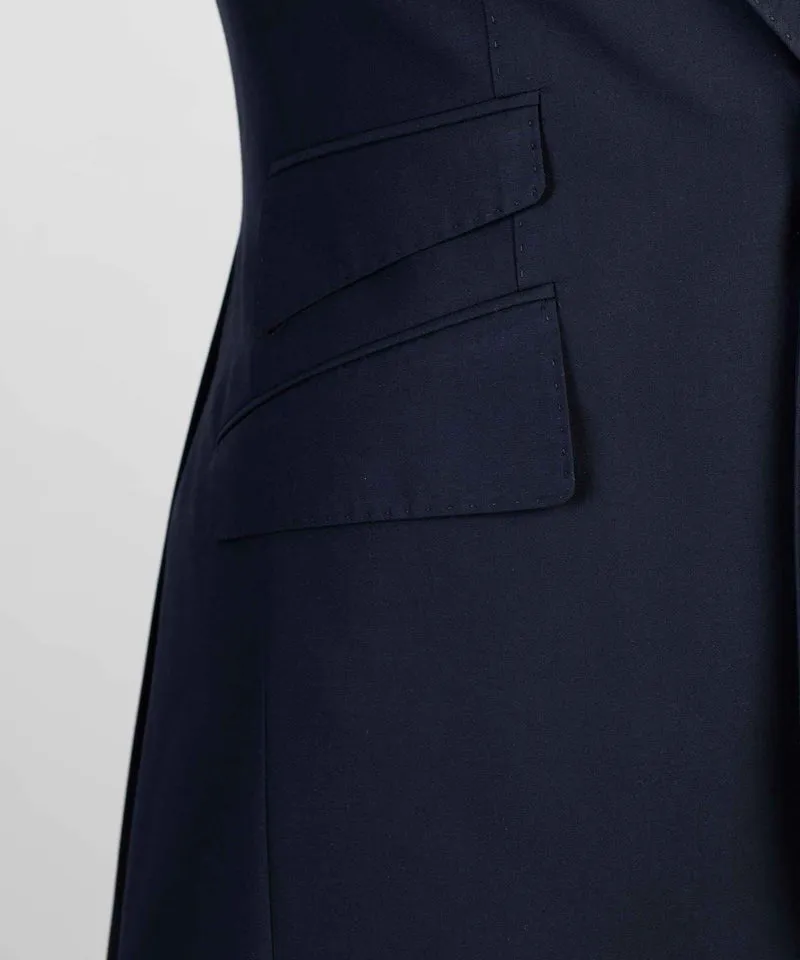 Dark Navy Blue Business Suit