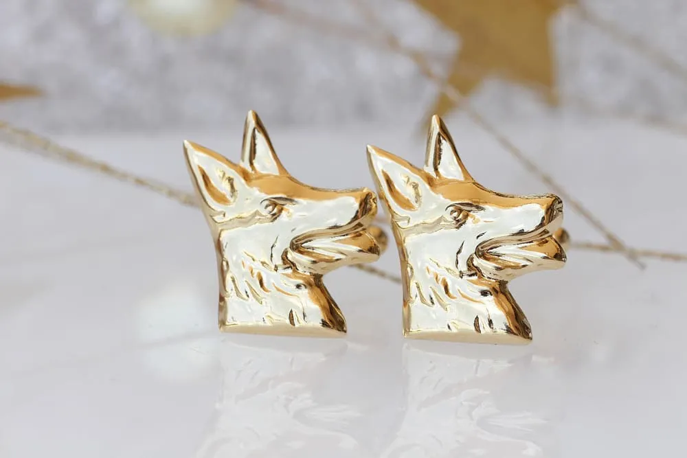 DOG CUFFLINKS