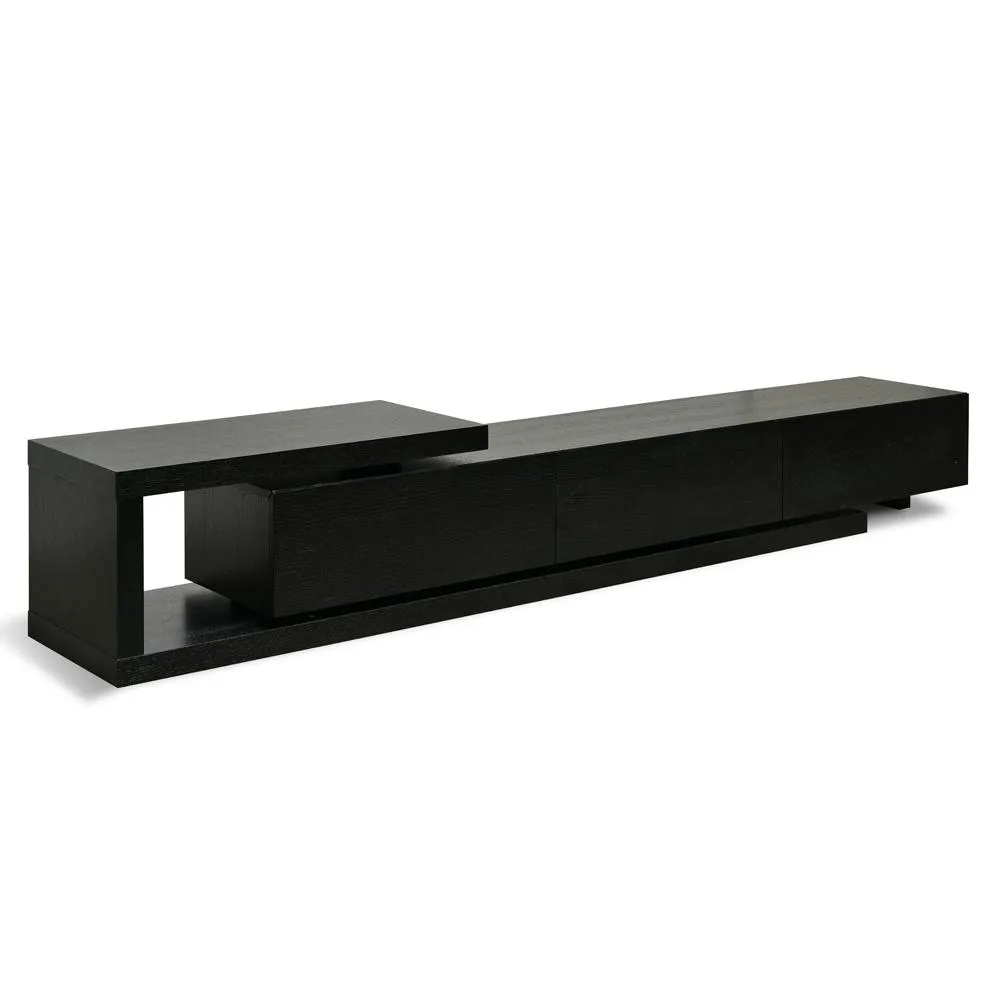 Dwell Extendable TV Entertainment Unit - Full Black