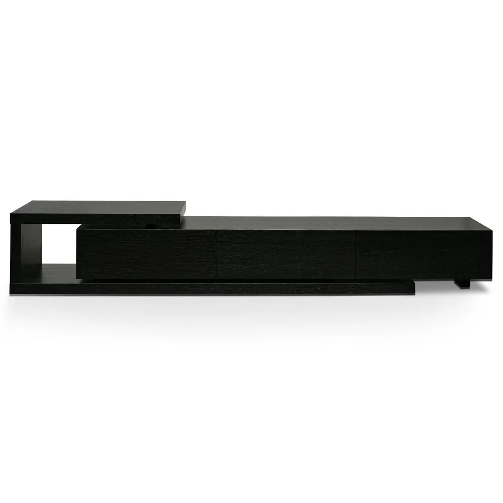 Dwell Extendable TV Entertainment Unit - Full Black