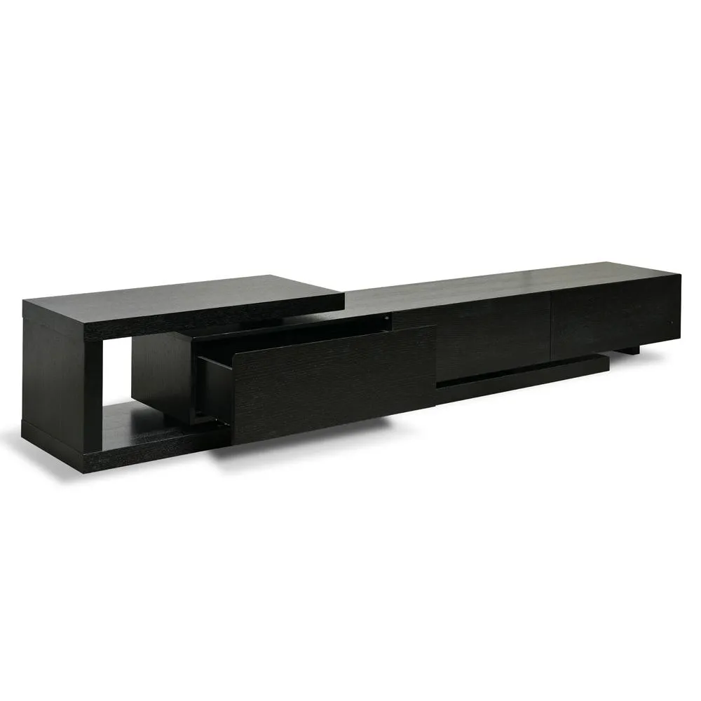 Dwell Extendable TV Entertainment Unit - Full Black