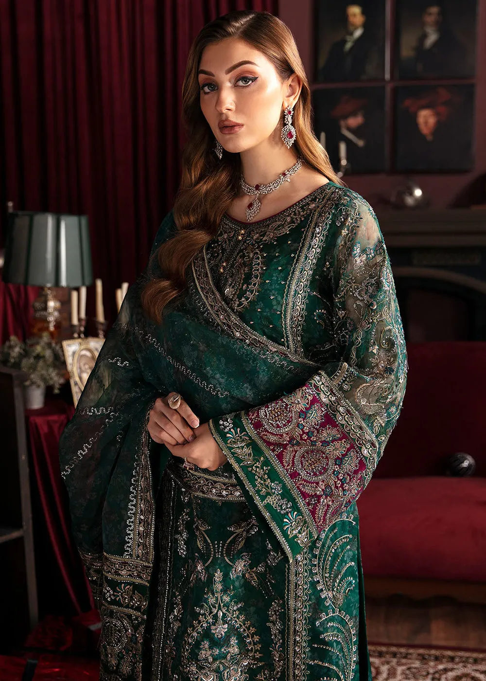 Elanora Embroidered Formals' 24 by Nureh | CHARM