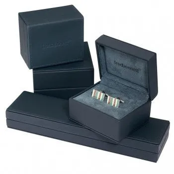 Fred Bennett Silver & Diamond Cufflinks V208