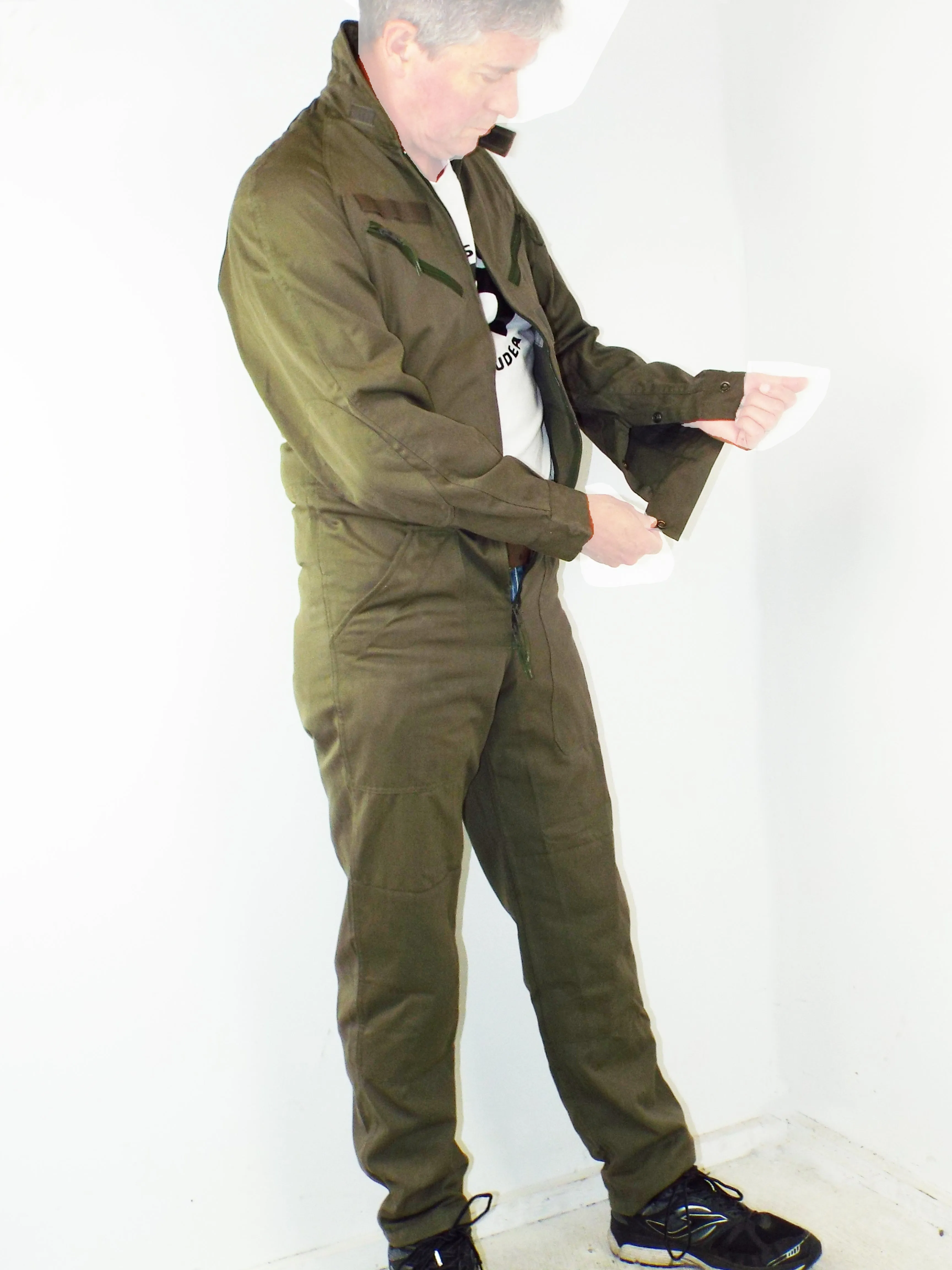 French Olive Green Coveralls - Grade 1