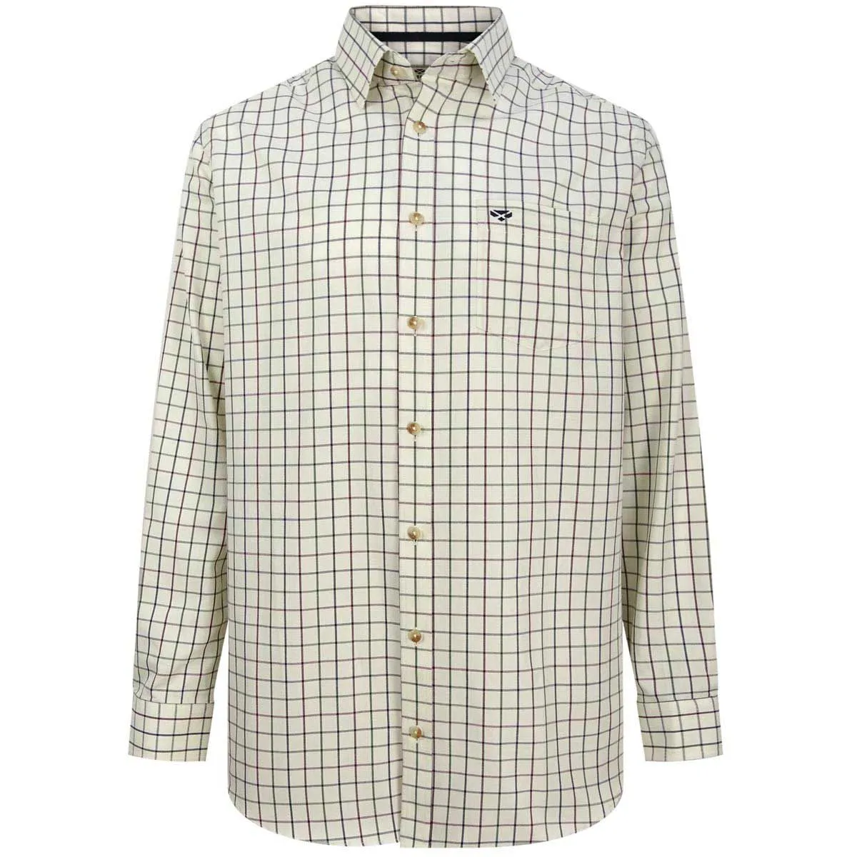 Hoggs of Fife Balmoral Luxury Tattersall Shirt