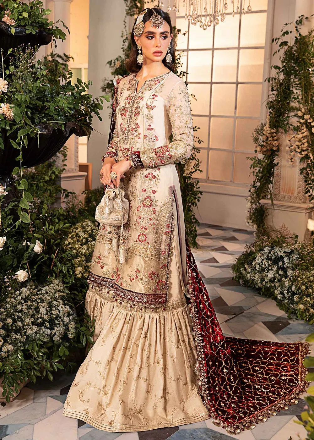 Mbroidered Wedding Formals Edit '24 by Maria B | BD-2905