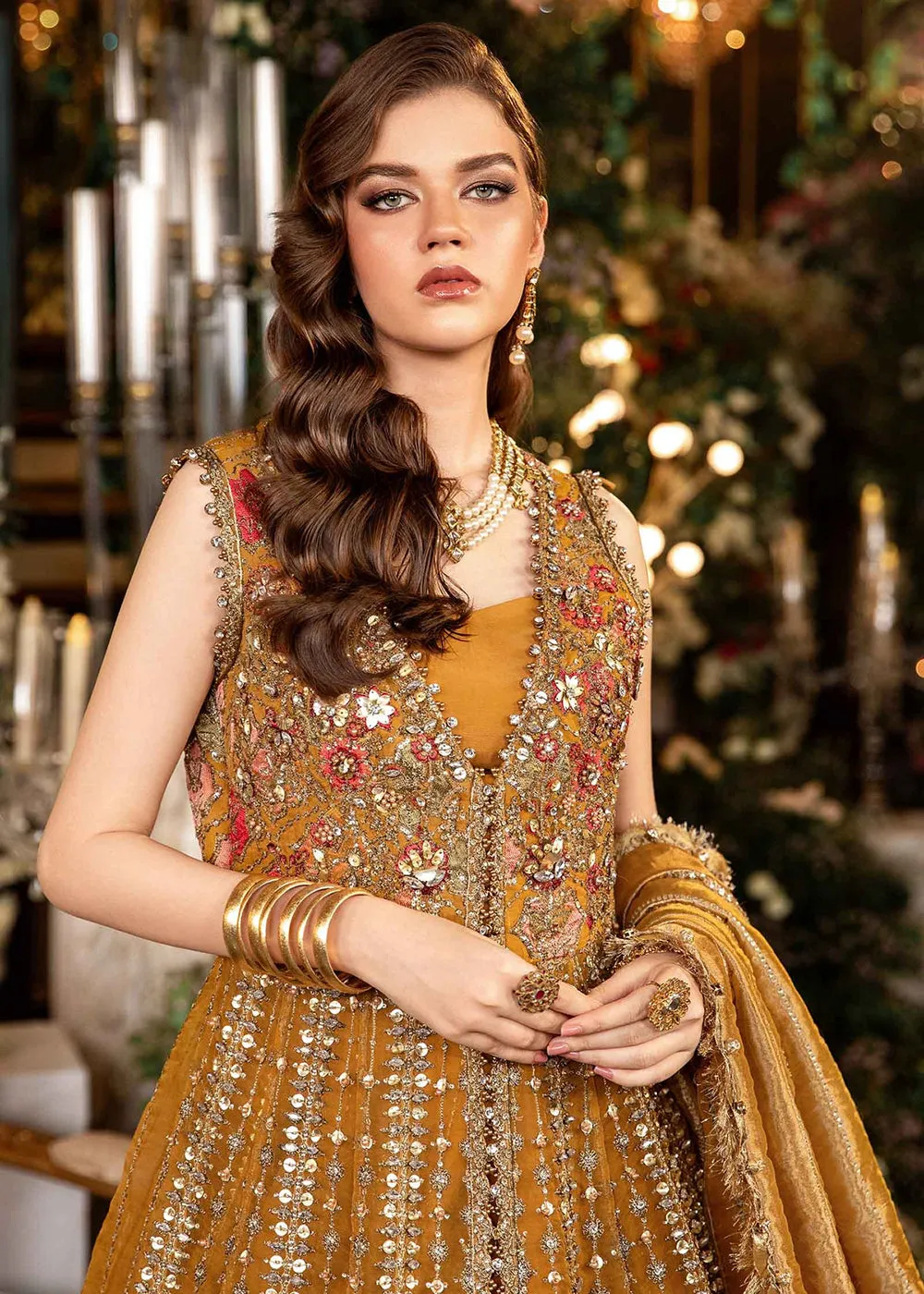 Mbroidered Wedding Formals Edit '24 by Maria B | BD-2907