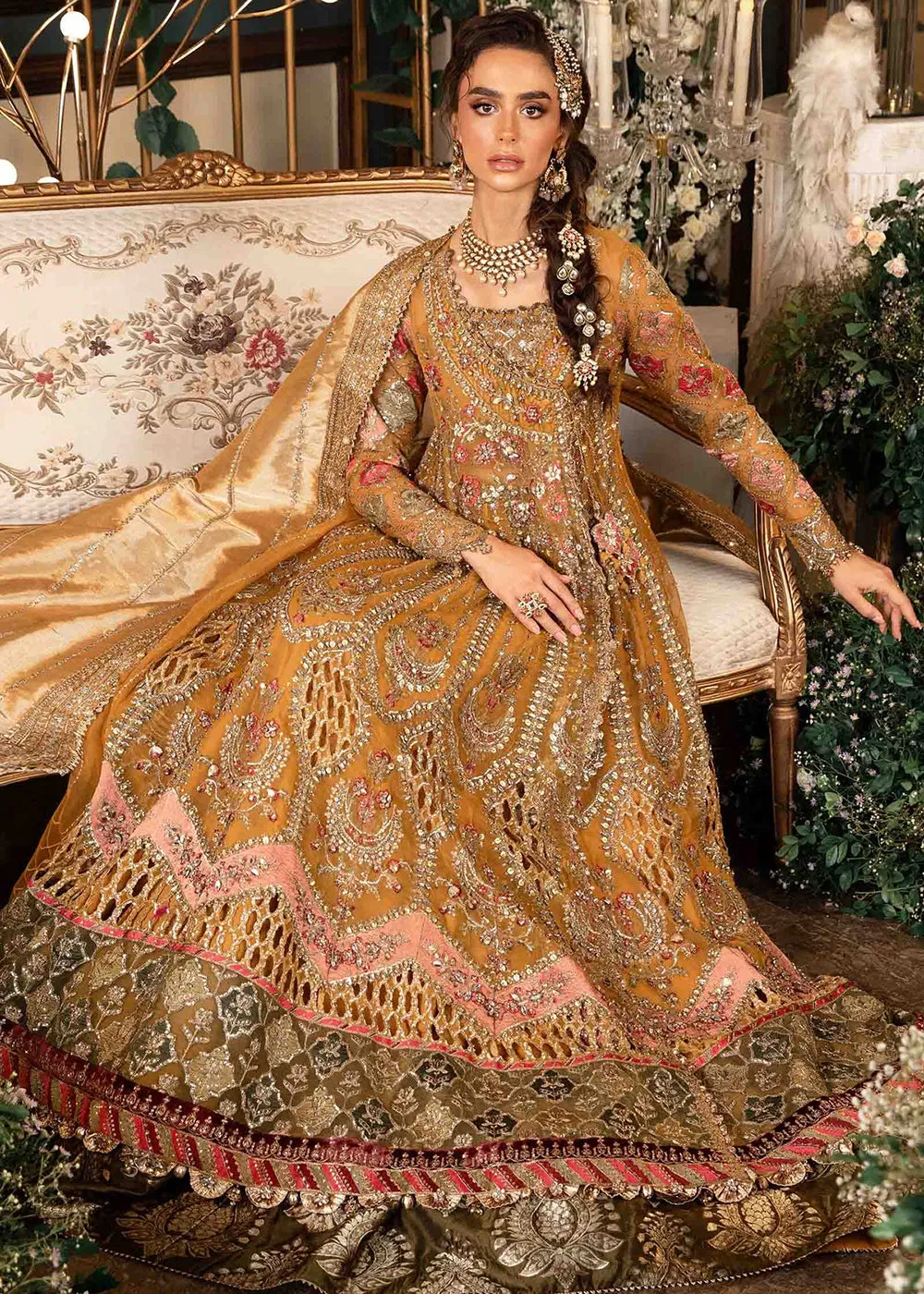 Mbroidered Wedding Formals Edit '24 by Maria B | BD-2907