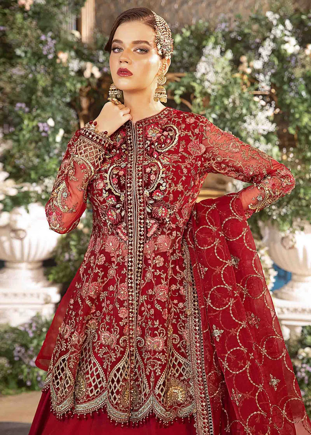 Mbroidered Wedding Formals Edit '24 by Maria B | BD-2908