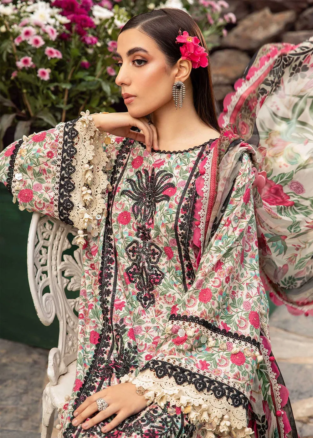 M.Prints Spring Summer Lawn Edit '24 by Maria B | MPT-2113-A