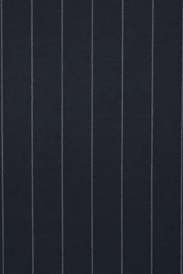 Navy Blue Chalk Stripe Suit