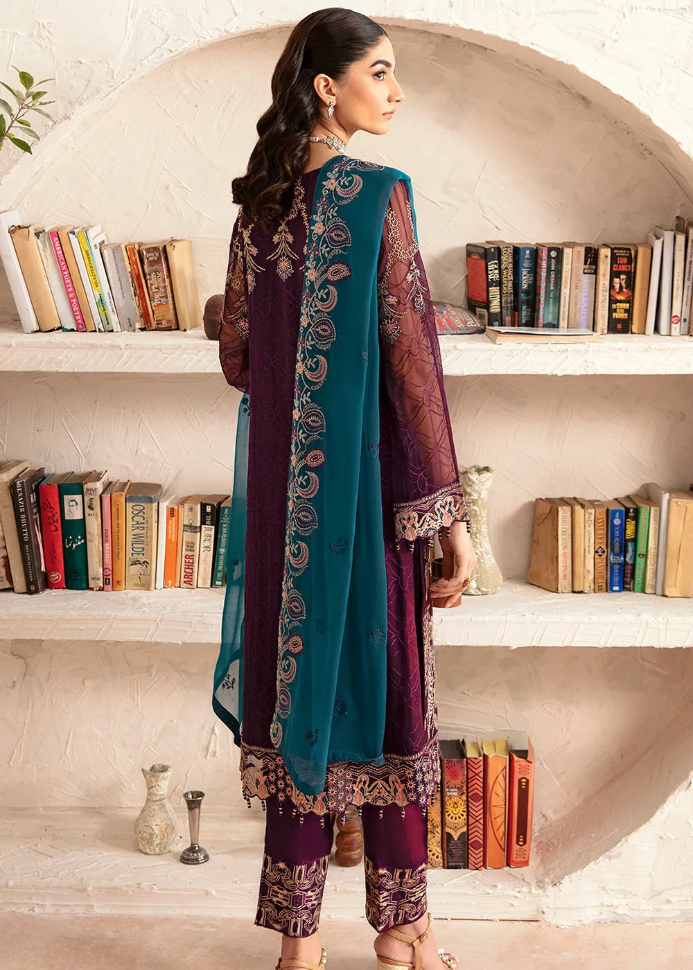 Rangoon Chiffon Collection 24 by Ramsha | D-1211