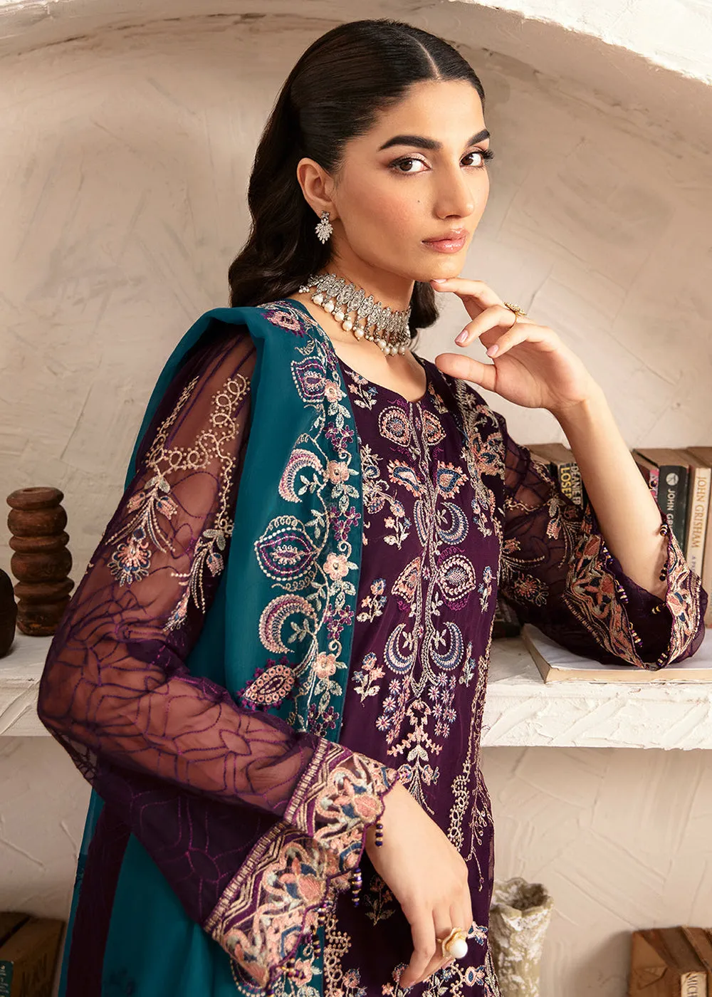 Rangoon Chiffon Collection 24 by Ramsha | D-1211