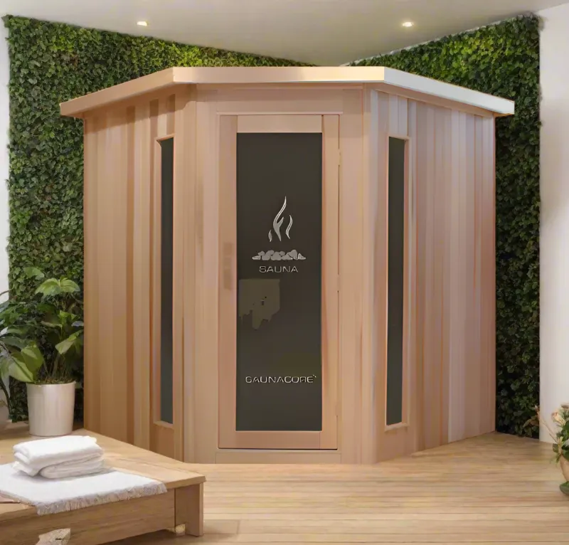 Saunacore Traditional Indoor Saunas Neo-Classic Style Series N6X6