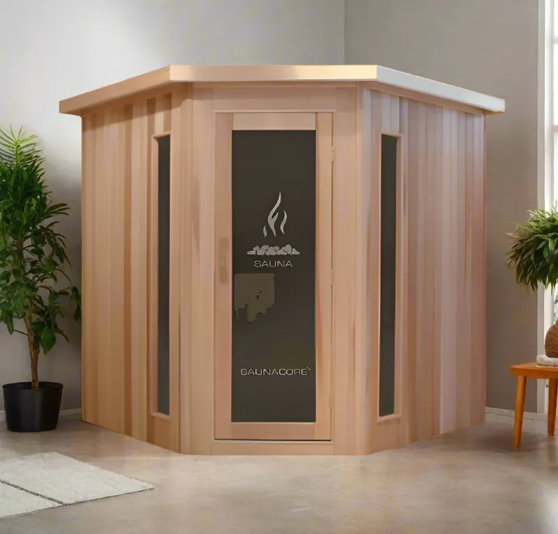 Saunacore Traditional Indoor Saunas Neo-Classic Style Series N6X6