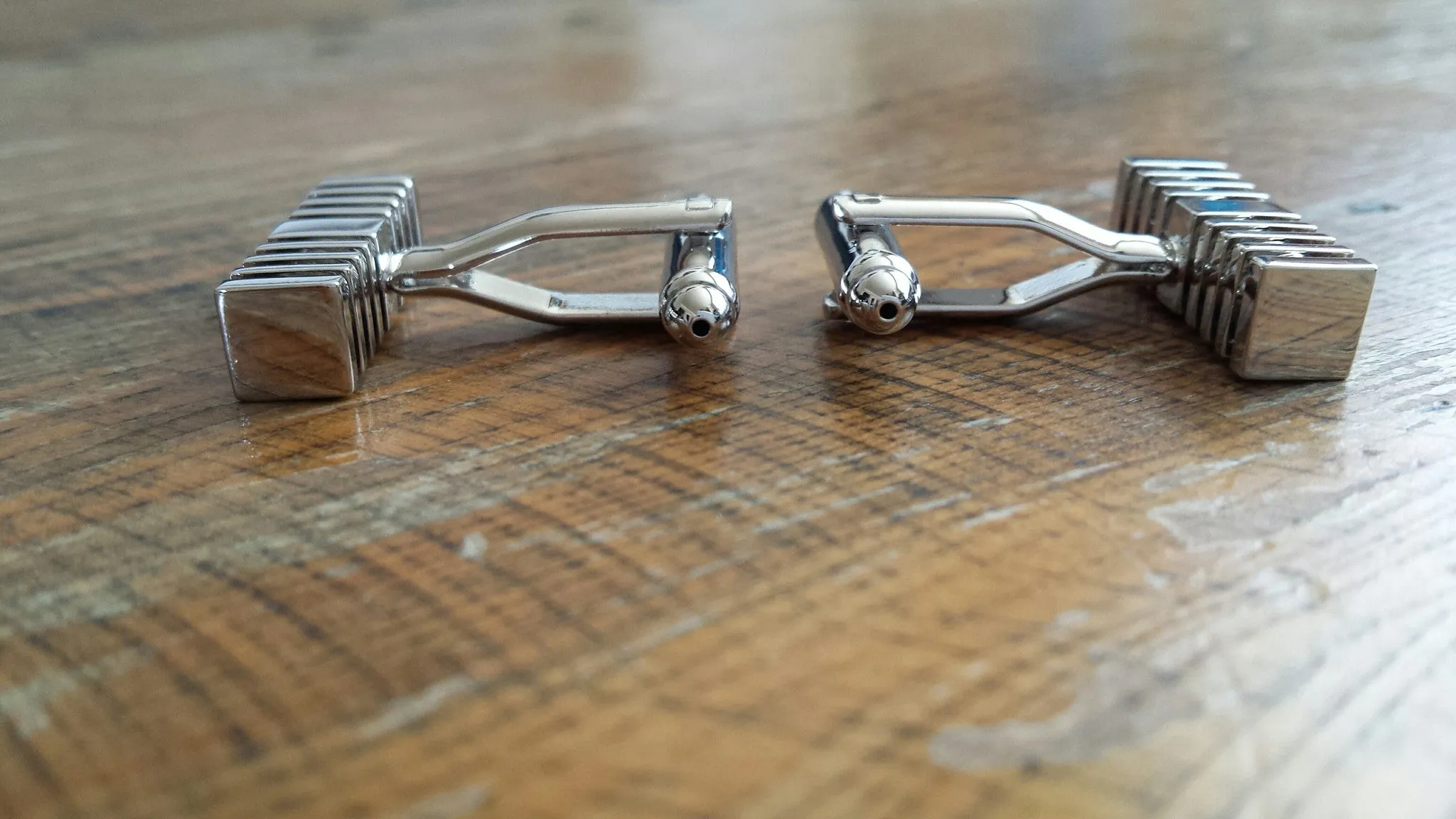 Silver Cuff Links