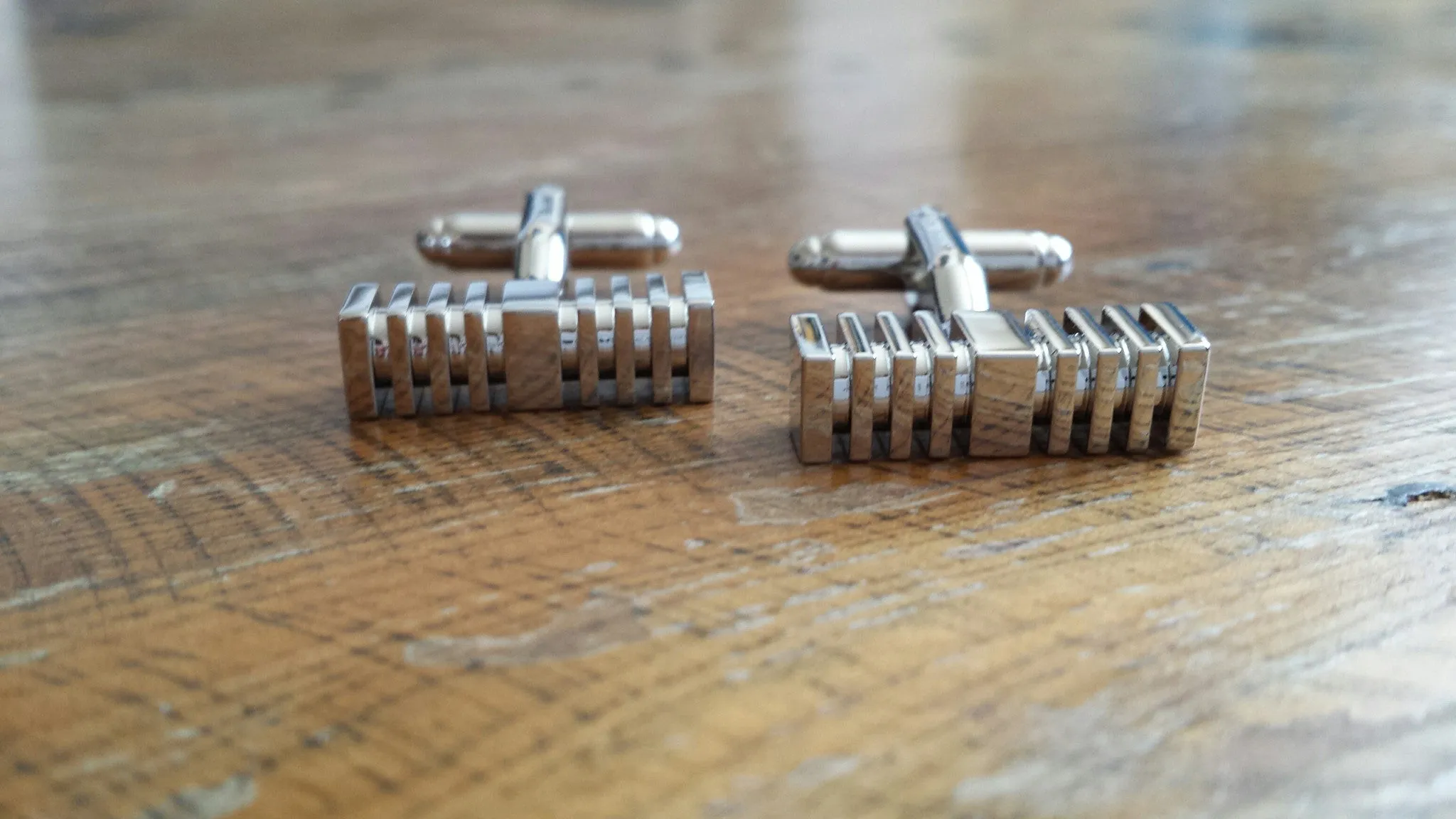 Silver Cuff Links