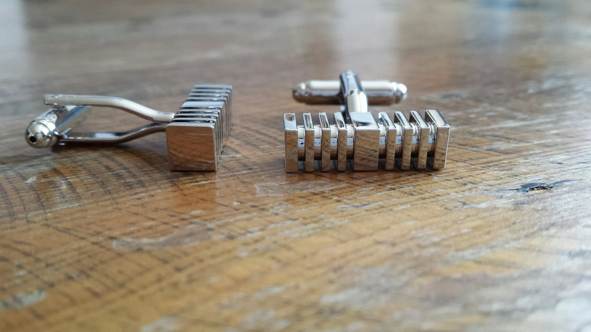 Silver Cuff Links