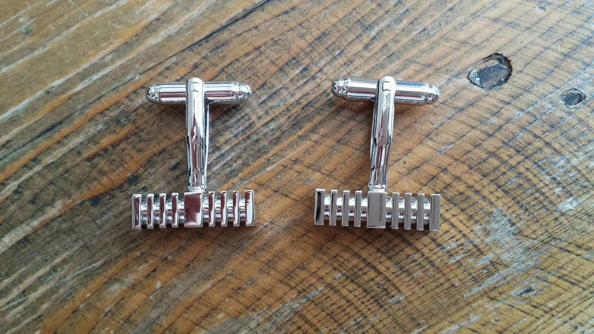 Silver Cuff Links