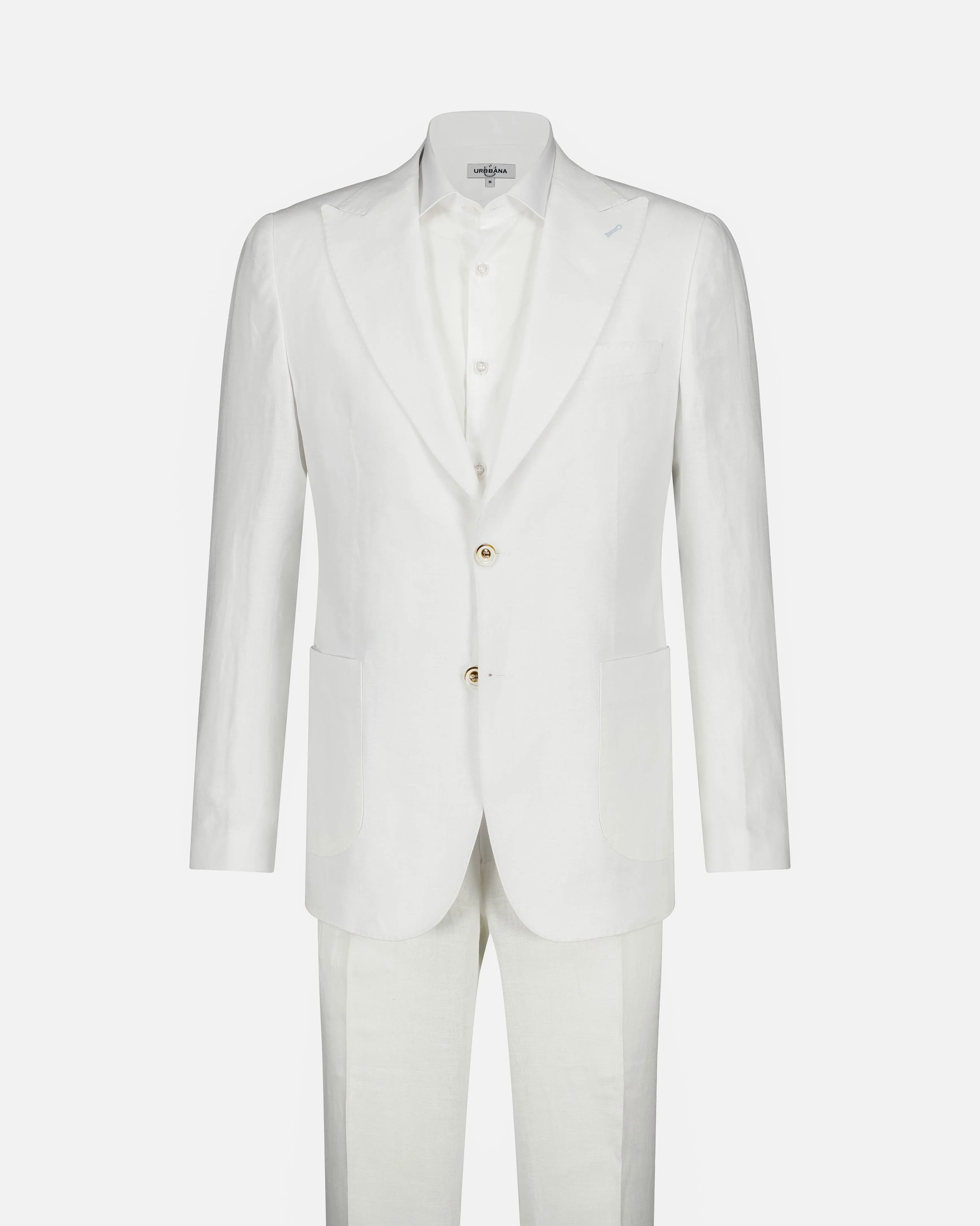 Sonny Linen Suit - White