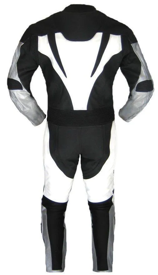 SS043 MEN MOTORCYCLE LEATHER RACING SUIT