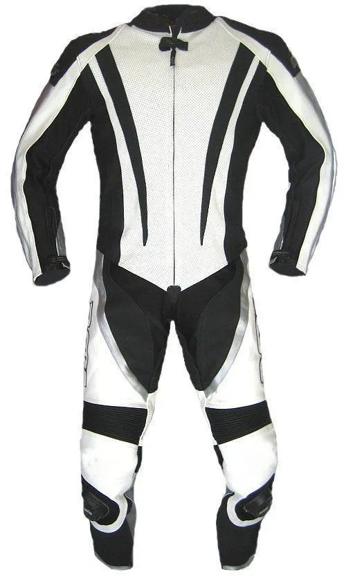 SS043 MEN MOTORCYCLE LEATHER RACING SUIT