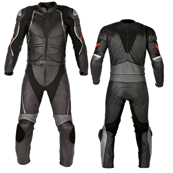 SS054 MEN MOTORCYCLE LEATHER RACING SUIT