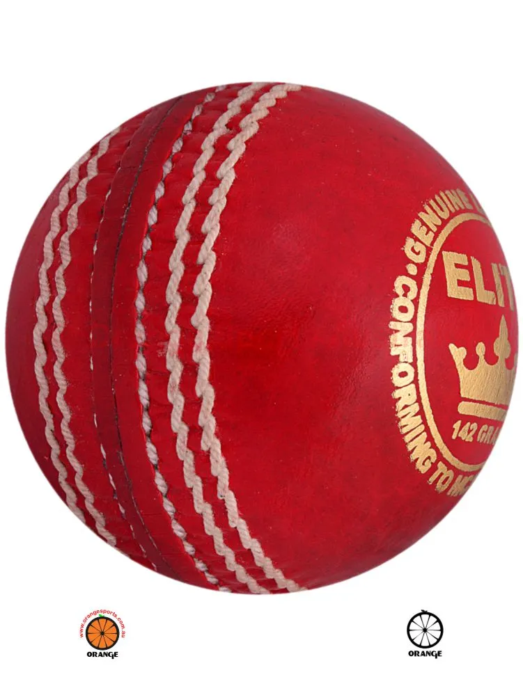 Training 142g 2 Piece Red Cricket Ball