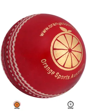 Training 156g 2 Piece Red Cricket Ball