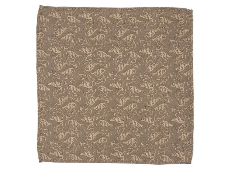 Truly Madly Deeply Moccha Patterned Hanky