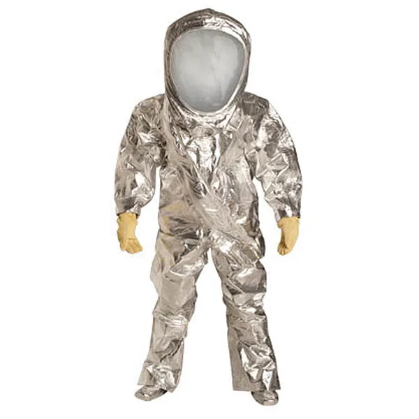 Tychem 10000 Heavy-Duty Aluminized Foil Fabric Chemical Protection Suit