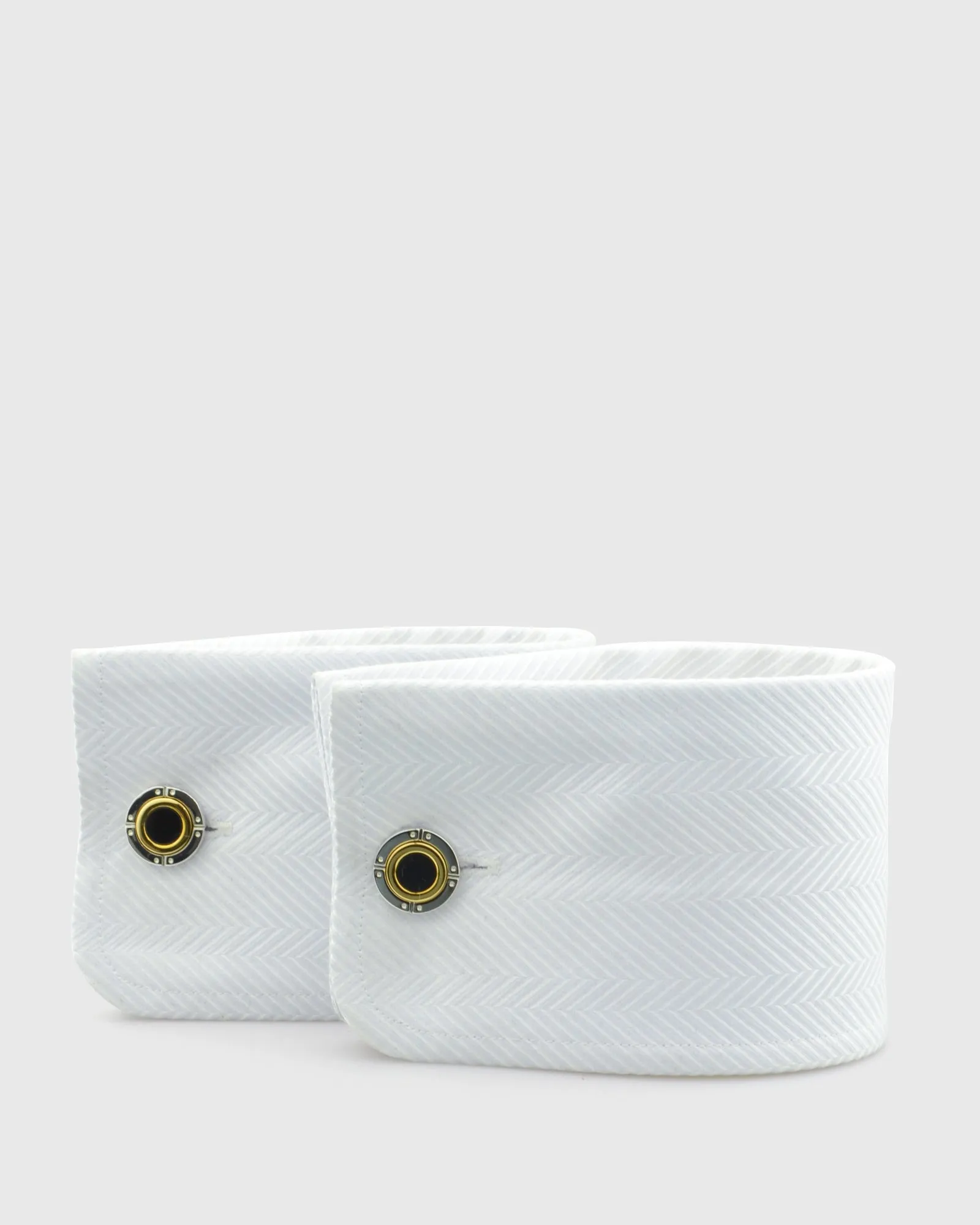 VINCENT & FRANKS VF22204R GOL-BLK CUFFLINKS